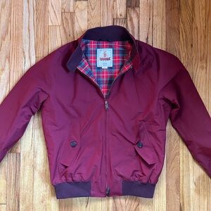 Maroon Harrington G9 Barracuda Jacket